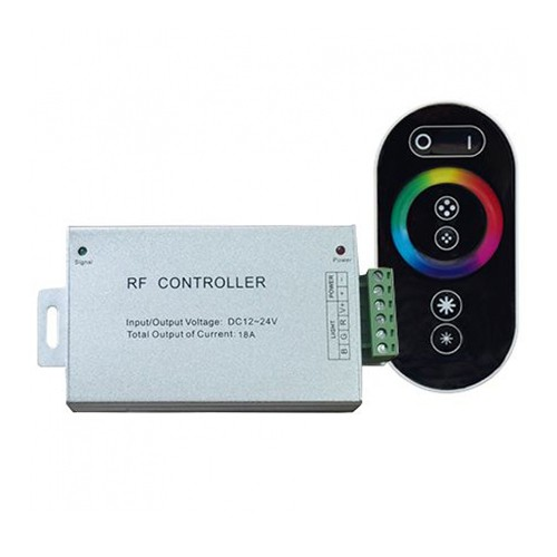 Controler banda LED RGB cu radio control+touch, V-TAC