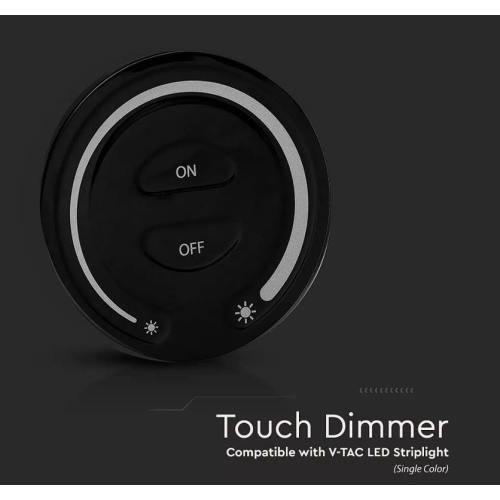 Dimmer digital negru, V-TAC