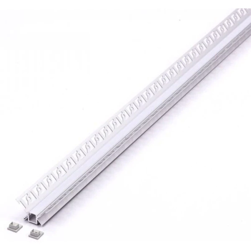 Profil aluminiu rigips colt interior 2m, V-TAC