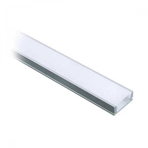 Profil aluminiu cu capac 2m, V-TAC