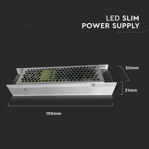 Transformator LED 120W 10A, V-TAC