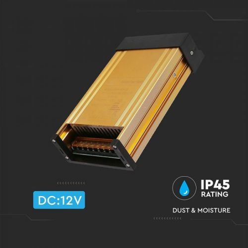 Transformator LED IP45 150W 12.5A, V-TAC