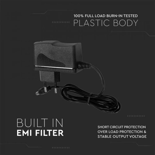 Transformator IP44 LED 18W 1.5A, V-TAC