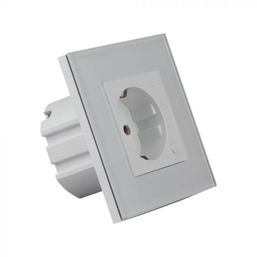 Adaptor priza tripla 16A alba, V-TAC