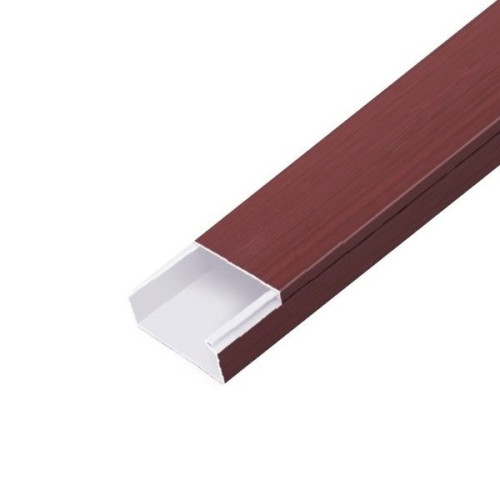 Canal cablu PVC cu adeziv 16x16 2m mahon, Mutlusan