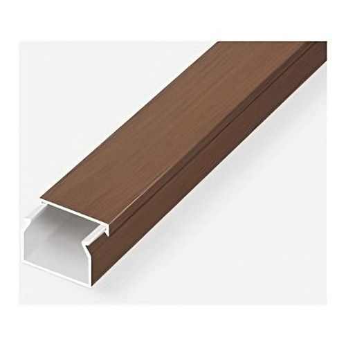 Canal cablu PVC cu adeziv 16x16 2m nuc, Mutlusan