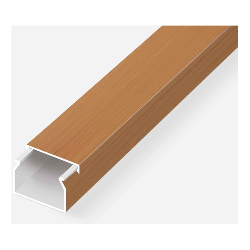Canal cablu PVC cu adeziv 90x20 2m brad, Mutlusan