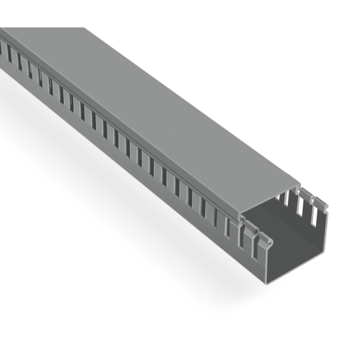 Canal cablu PVC perforat 25x25 2m, Mutlusan