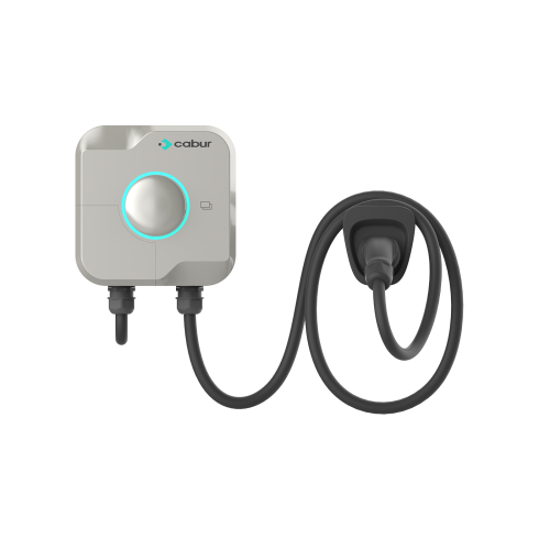 Incarcator EV pe perete Trifazat Tip 2 7.4kW cablu inclus, Cabur