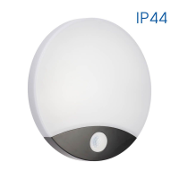Aplica LED cu senzor de miscare Lima 10W negru, Vivalux
