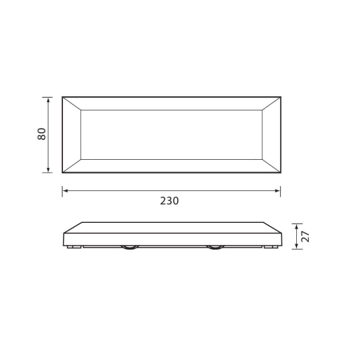 Aplica LED Alvia 4W, Vivalux