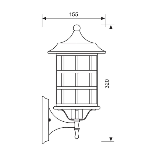 Aplica Mirador WU011 E27 maro, Vivalux