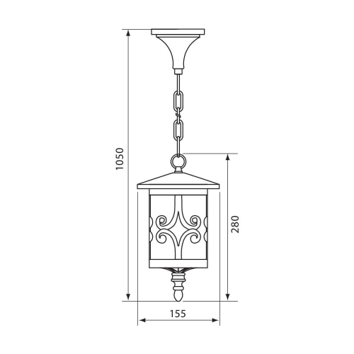 Aplica Jardin H E27, Vivalux