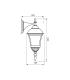 Aplica Sofia WD E27 bronz antic, Vivalux Aplica Sofia WD E27 bronz antic, Vivalux