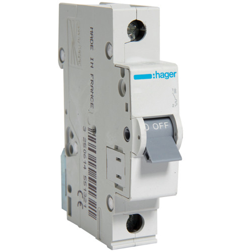Siguranta Automata 1P, 25A, 4,5kA, C, 1M, Hager