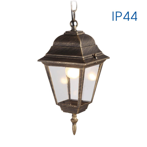 Lampa suspendata Riga H E27 bronz antic, Vivalux