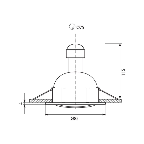 Spot LED Arlo 5W 3000K, Vivalux