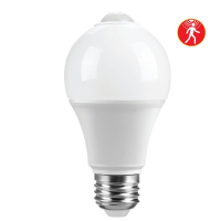 Bec LED cu senzor de miscare 7W E27 4000K, Vivalux
