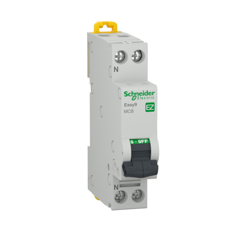 Siguranta Automata 1P+N 4500 C 6A Schneider Easy9