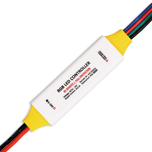 Controller RF benzi LED RGB fara telecomanda, UltraLux