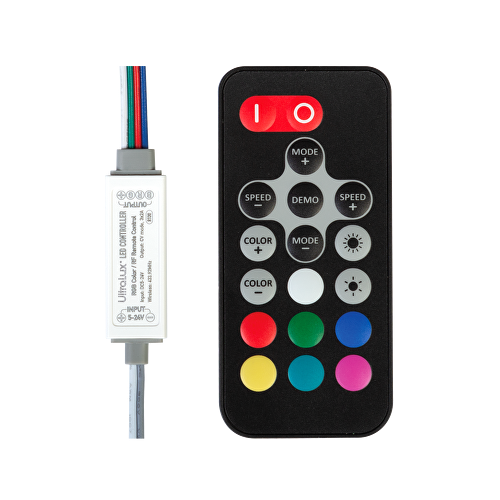 Controller mini RF benzi LED RGB, UltraLux