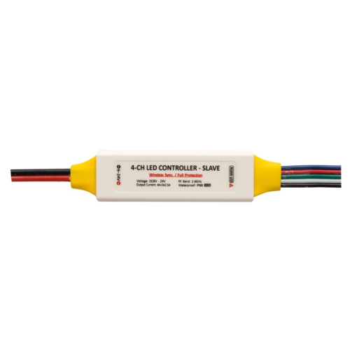 Controller RF slave benzi LED RGBW, UltraLux