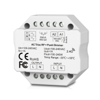 Dimmer Triac RF incastrabil, UltraLux