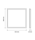 Rama metalica pentru montaj incastrabil panou LED 600x600, Vivalux