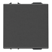 Intrerupator cu revenire Neve Up carbon mat 2M 10A, Vimar