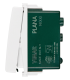 Intrerupator Plana alb 1M 10A, Vimar