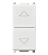 Intrerupator cu revenire Plana alb 1M 2P 10A, Vimar