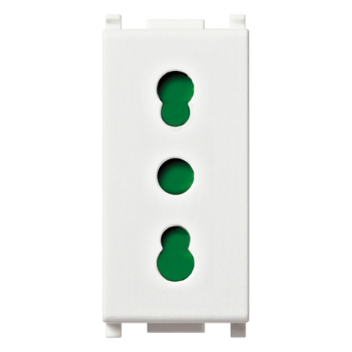 Priza standard italiana Plana alb 1M 16A, Vimar