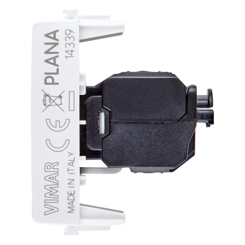 Priza RJ45 cat5e UTP Plana alb 1M, Vimar