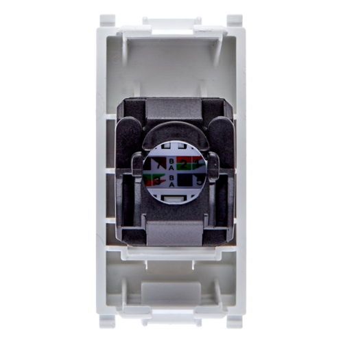 Priza RJ45 cat5e UTP Plana alb 1M, Vimar