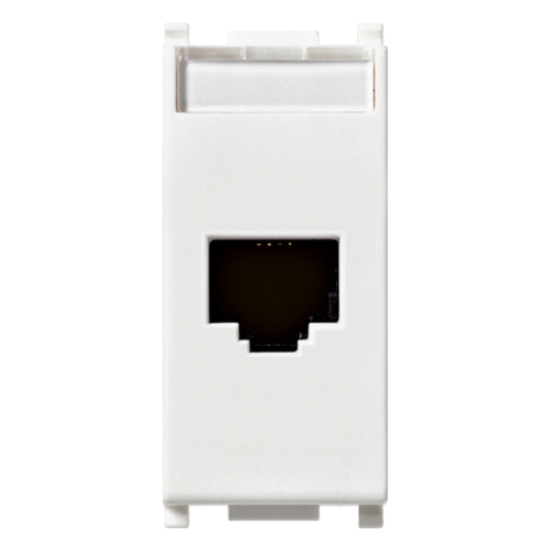 Priza RJ45 cat6 FTP Plana alb 1M, Vimar