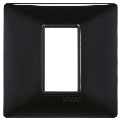 Rama Plana 1M negru, Vimar