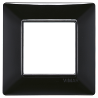 Rama Plana 2M negru, Vimar
