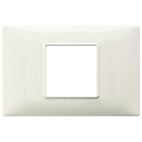 Rama Plana 2M (pentru suport 3M) fildes, Vimar