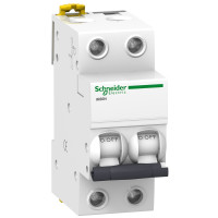 Siguranta Automata IK60N, 2P, 6A, 6kA, Curba C, 2M, Schneider