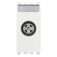 Priza TV-RD-SAT Arke alb 1M 1dB, Vimar