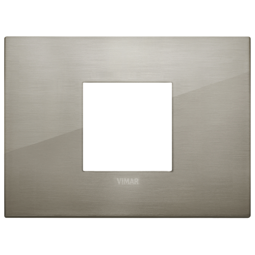 Rama Arke 2M (pentru suport 3M) metal inox sters, Vimar