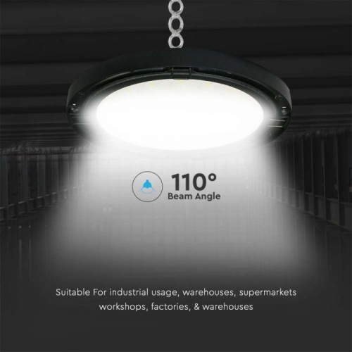 Lampa LED industriala highbay Ø260x88mm 150W 6500k, V-TAC