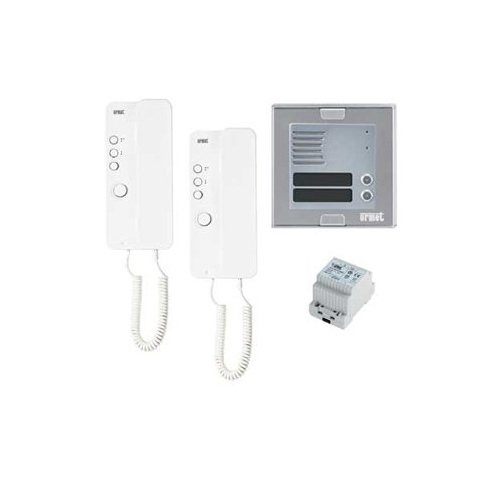 Audiointerfon 2 familii Sinthesi S2 alb, Urmet