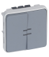 Intrerupator bidirectional + buton inversos Plexo 10A IP55, Legrand