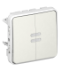 Intrerupator bidirectional Plexo 6A IP55 alb, Legrand