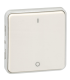 Intrerupator bipolar Plexo IP55 10A alb, Legrand
