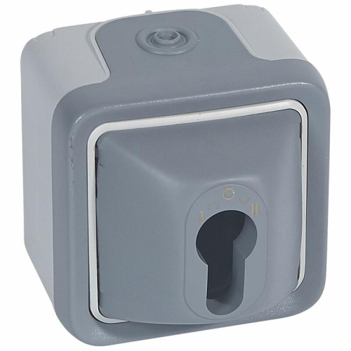 Intrerupator cu cheie Plexo 3A IP55, Legrand