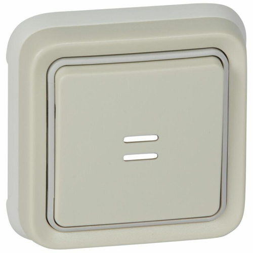 Intrerupator iluminat Plexo 10A IP55 alb, Legrand