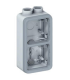 Suport montaj dublu vertical Plexo etans IP55, Legrand