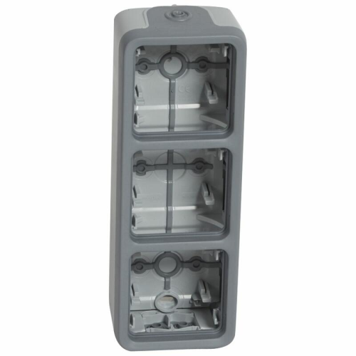 Suport montaj triplu vertical Plexo etans IP55, Legrand